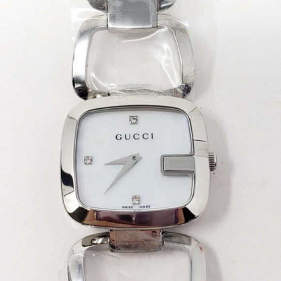 Authentic Gucci YA125404 G-Class Stainless Steel Watch - Picture 4 of 14